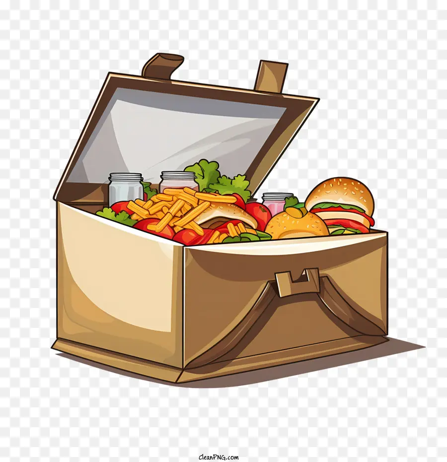 Bolsa De Entrega De Comida，Piquenique PNG