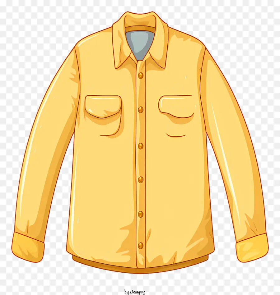 Camisa Amarela，Colar Azul PNG