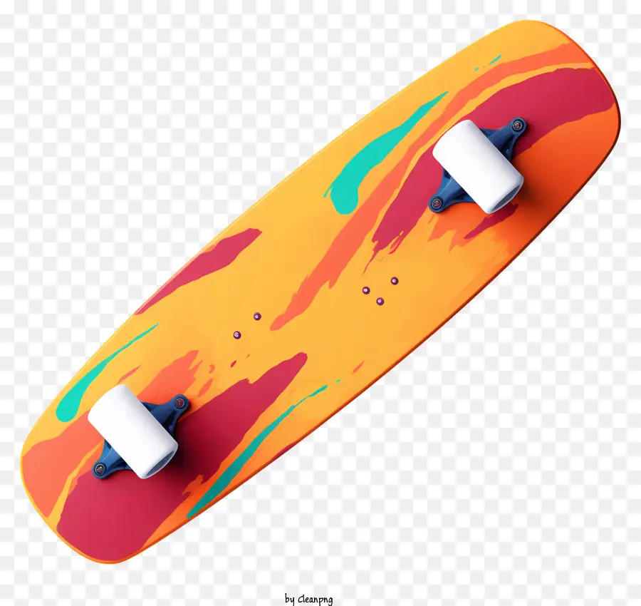 Skate，Laranja PNG