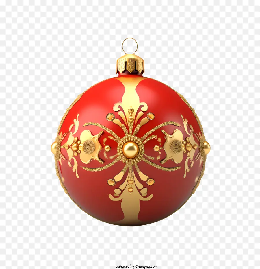 Bola De Natal，Vermelho PNG