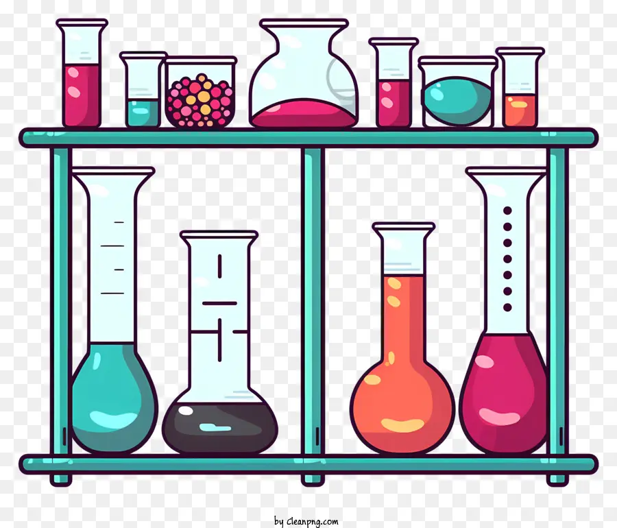 Equipamentos De Laboratório，Provetas PNG