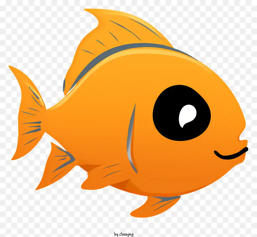 Cartoon Peixe，Sorrindo Peixe PNG