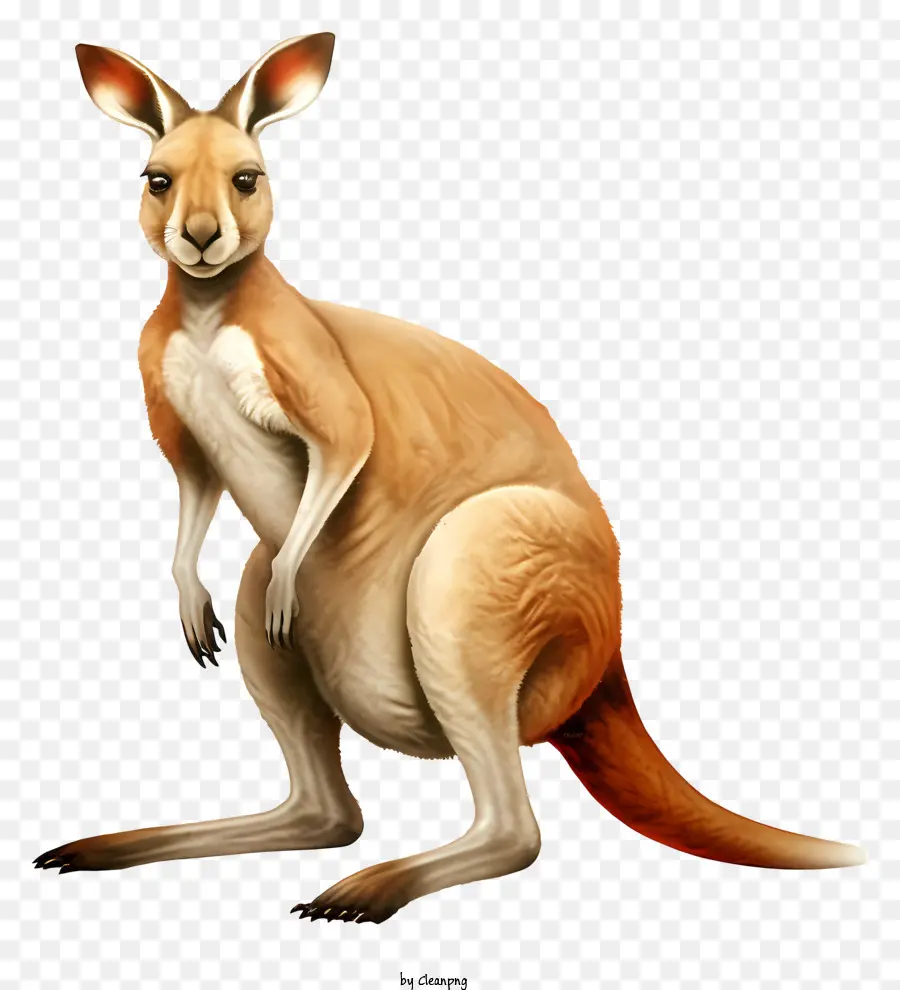 Canguru，Marsupial Australiano PNG