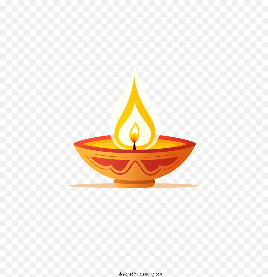 Lâmpada De Diwali，Diya PNG