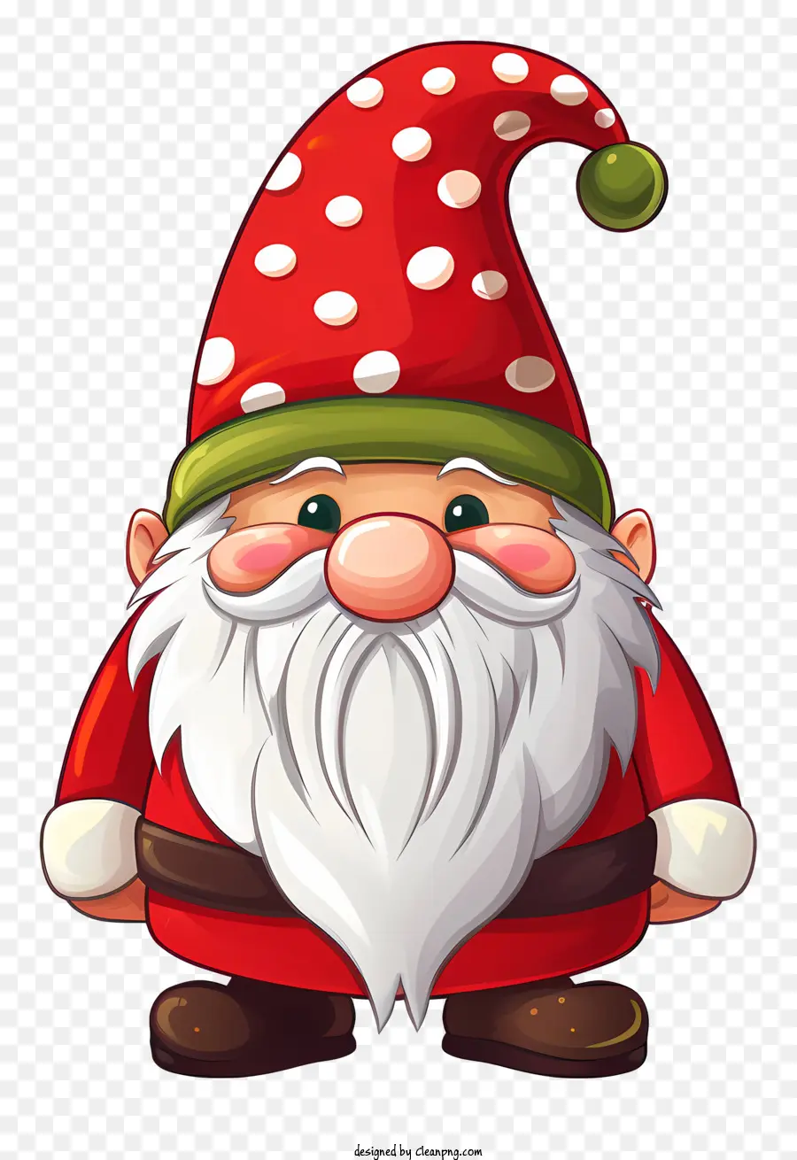 Gnome De Caracton，Boné Vermelho PNG