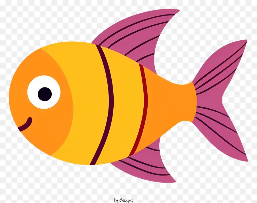 Cartoon Peixe，Estilizado Peixe PNG