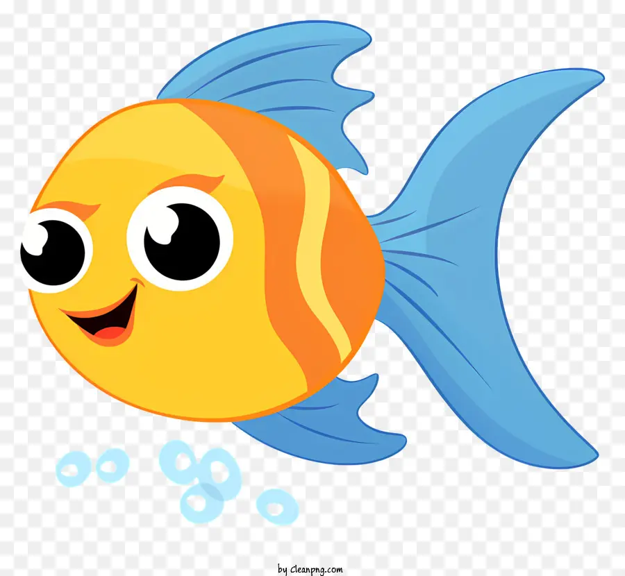 Cartoon Peixe，Peixe Flutuante PNG