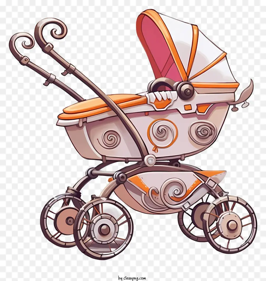 Baby Carriage，Carrinho De Bebê PNG