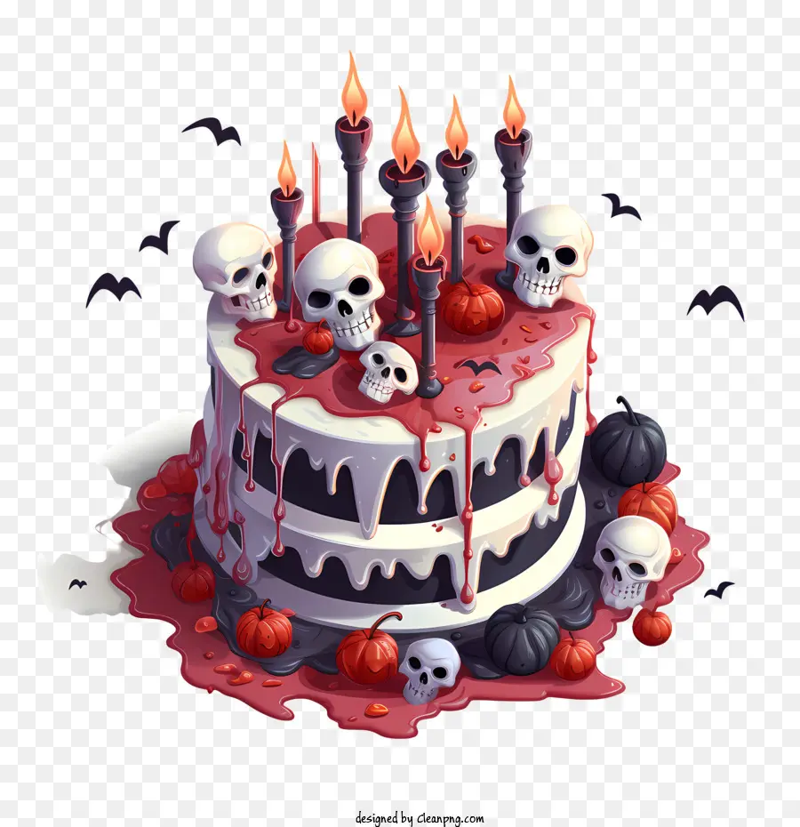 Bolo De Halloween，Bolo PNG