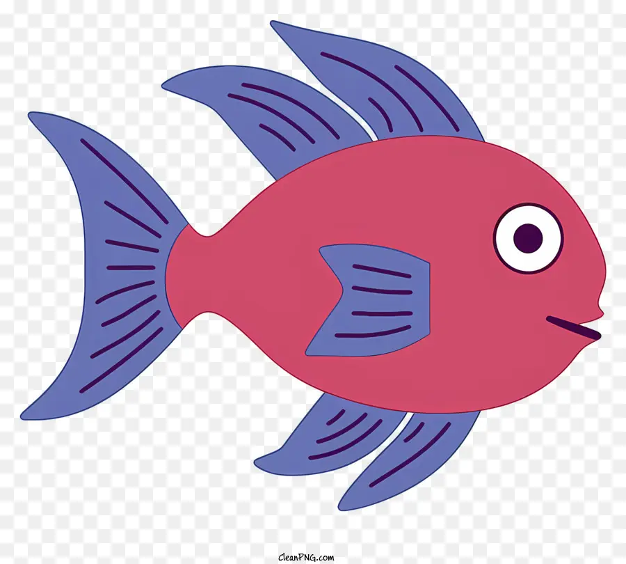 Cor De Rosa Peixe，Cartoon Peixe PNG