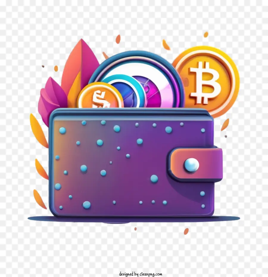 Carteira Bitcoin，Carteira Criptografada PNG