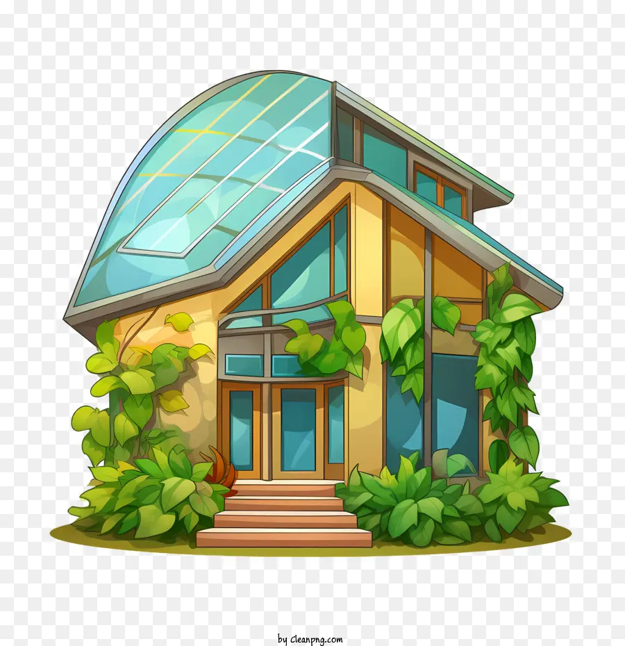 Casa Ecológica，House PNG