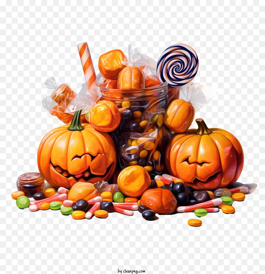 Doces De Halloween，Candy PNG