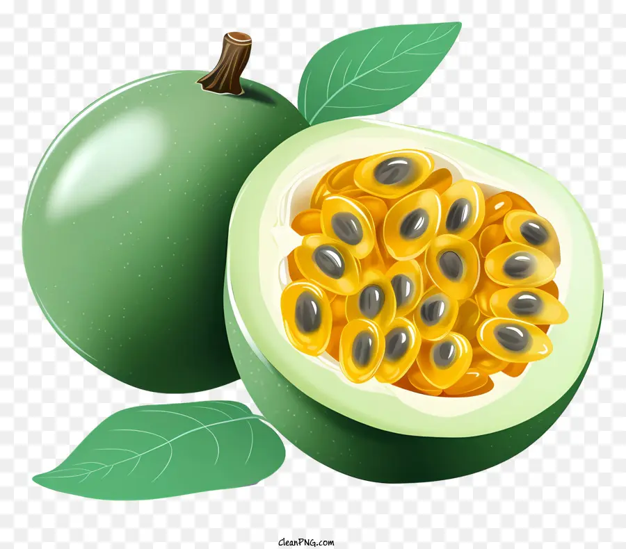 Fruta Madura，Cortar Frutas Abertas PNG