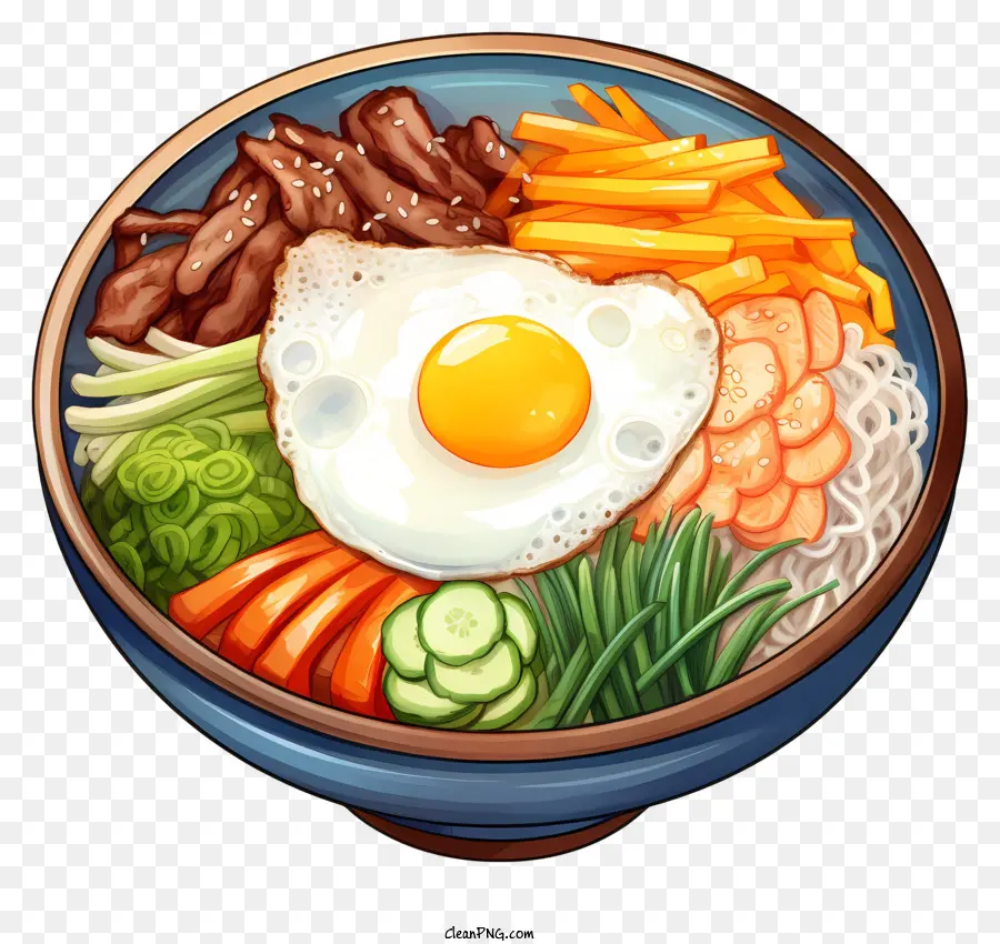 Sopa De Macarrão Coreano，Cozinha Coreana PNG