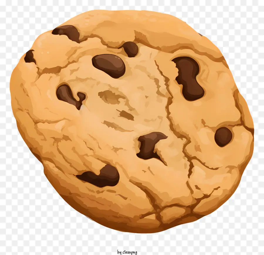 Chocolate Chip Cookie，Lanche PNG