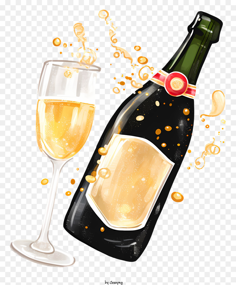 Champagne Emoji png download - 600*600 - Free Transparent Emoji png  Download. - CleanPNG / KissPNG