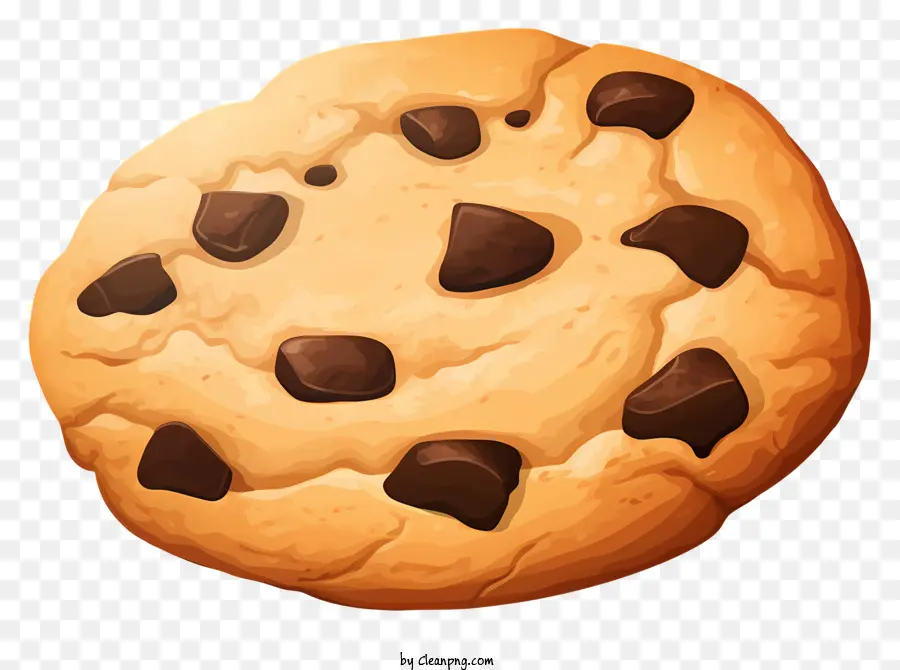 Chocolate Chip Cookie，Recém Assados PNG