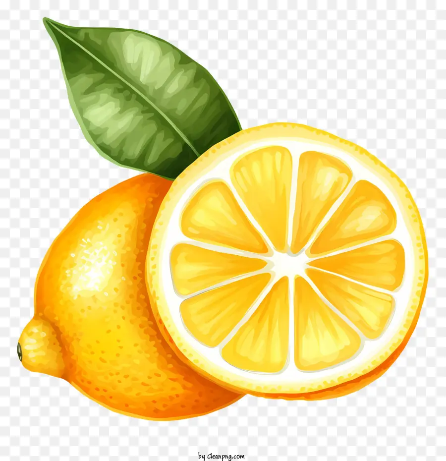 Limão，Uma Fatia De Limão PNG