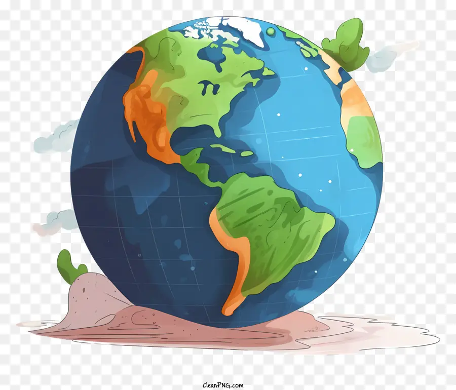 Earth，Plantas PNG