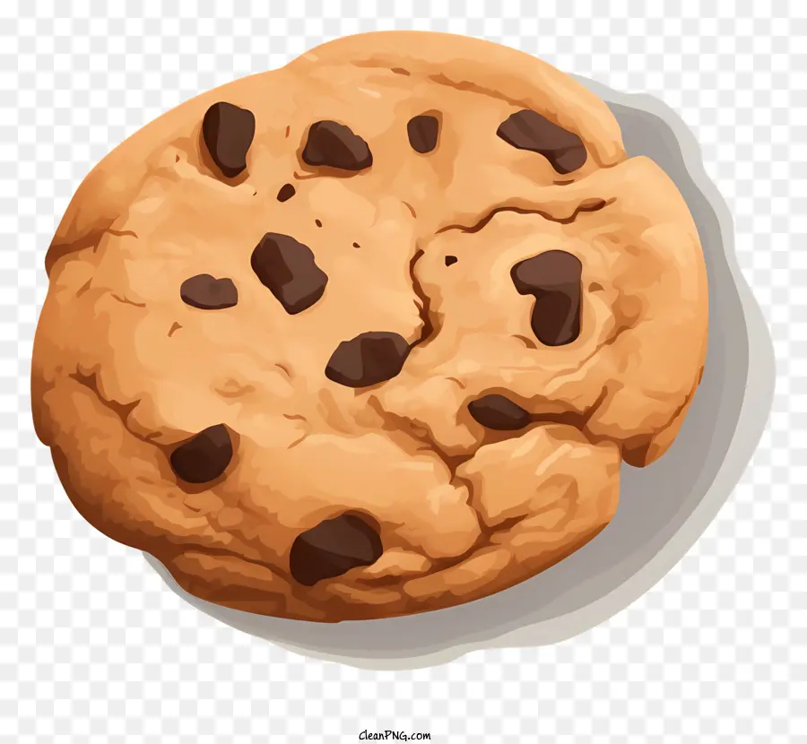 Chocolate Chip Cookie，Chapa Branca PNG