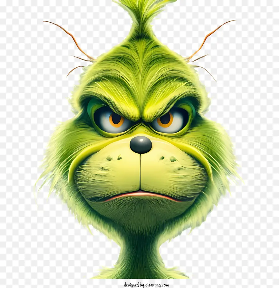 Natal Grinch，Irritado PNG