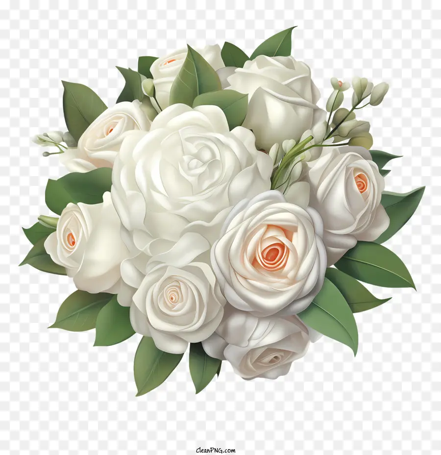 Flor Branca De Rosa，Rosas Brancas PNG