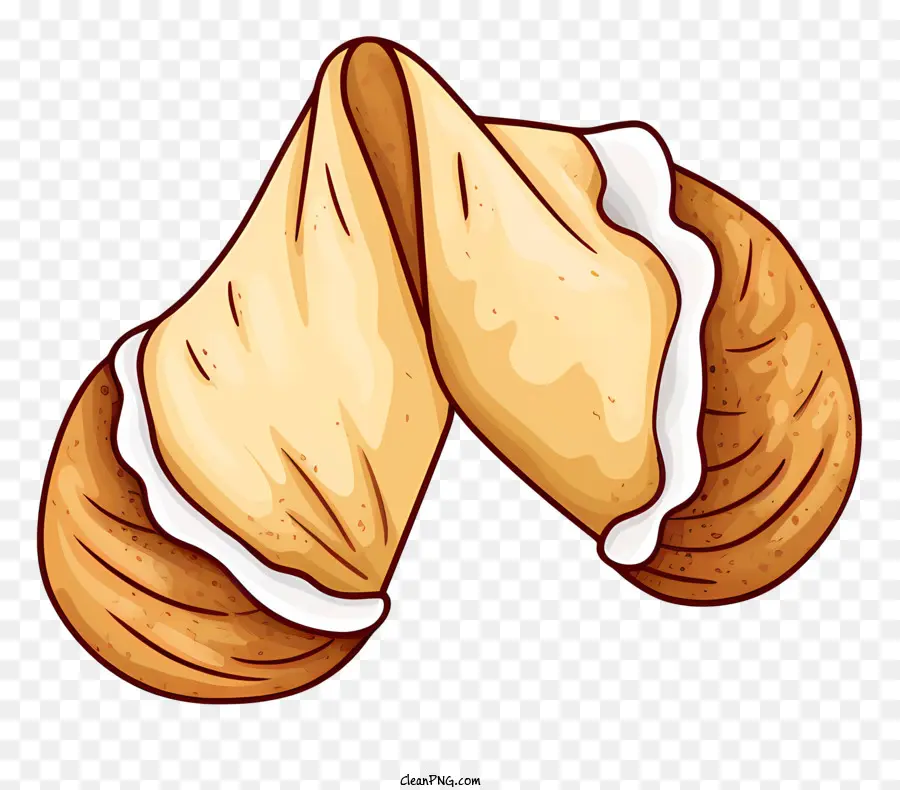 Pão Francês Recheado，Pastelaria Recheada De Creme PNG