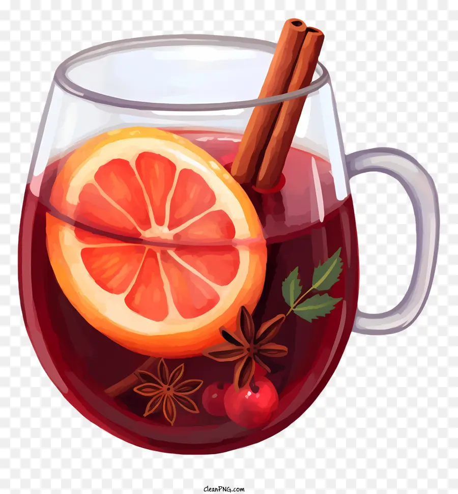 Vinho Quente，Glass Of Wine PNG