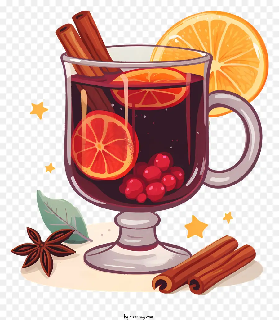 Vinho Quente，Laranja PNG