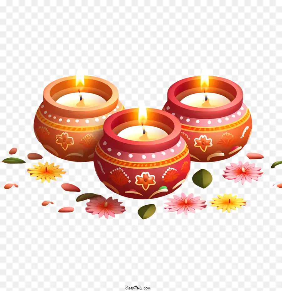 Diwali Diya，Diya PNG