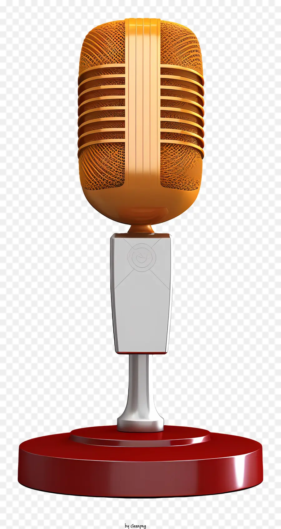 Microfone Vermelho，Microfone De Estilo Antigo PNG