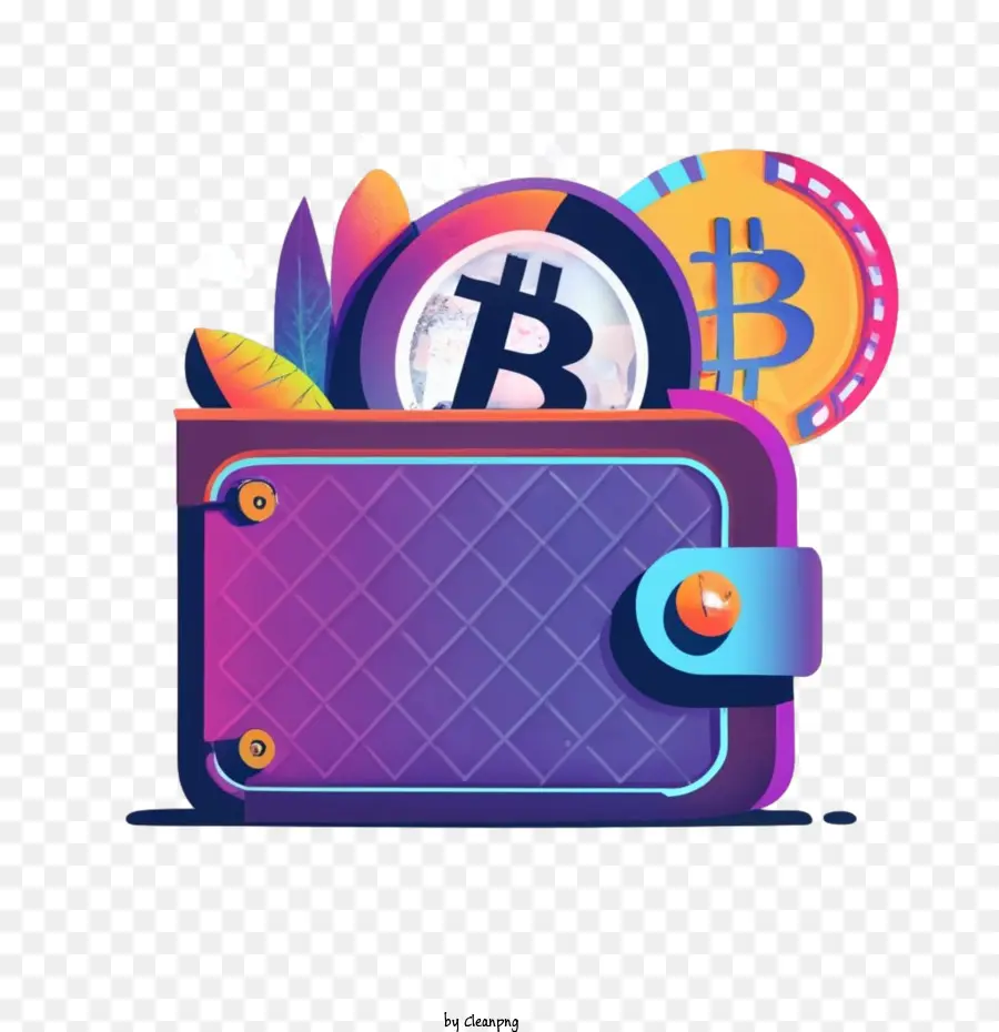 Bitcoin Wallet，Carteira Criptográfica PNG