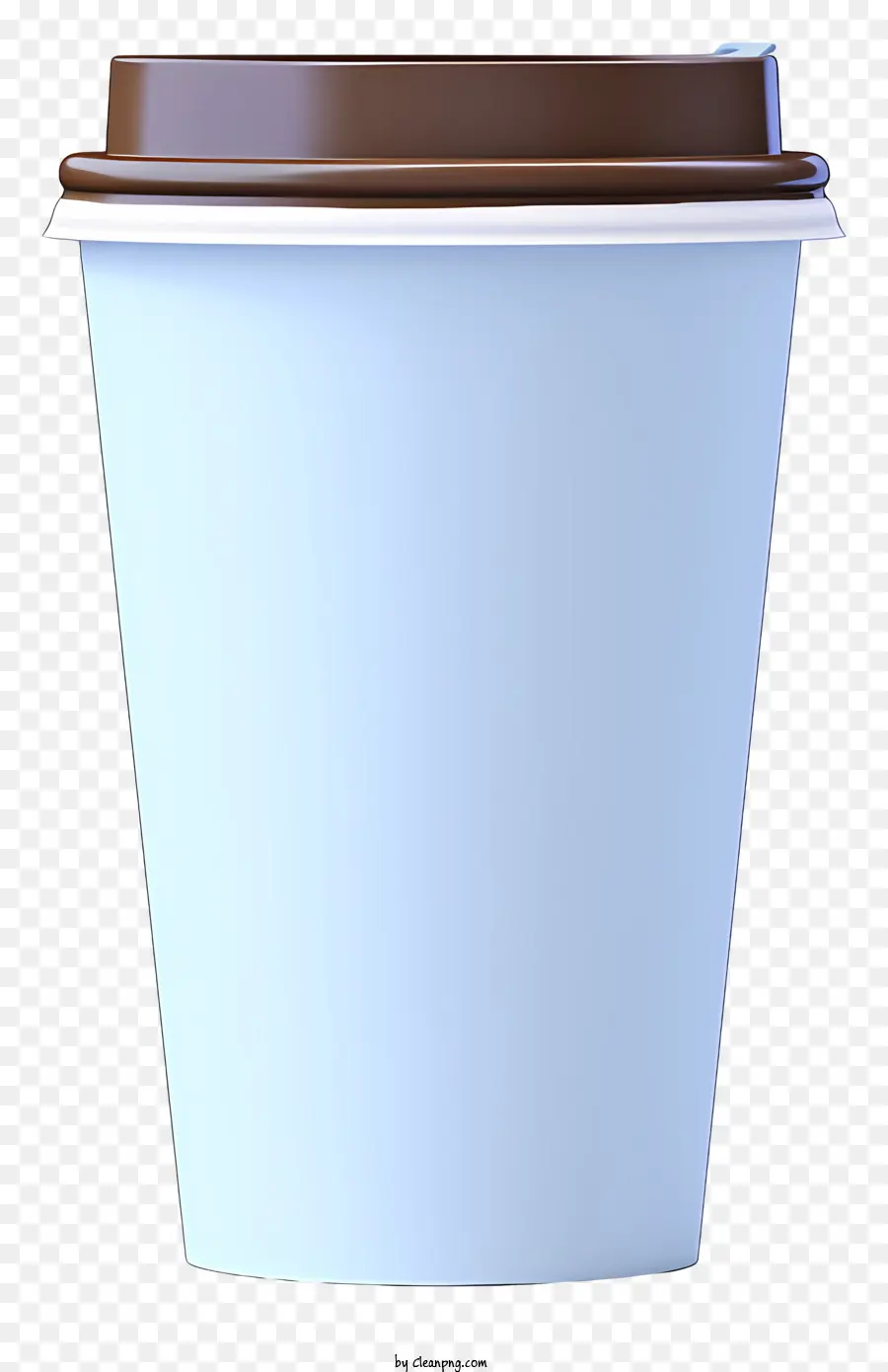 Copo De Papel Azul，Copa Da Borda Branca PNG