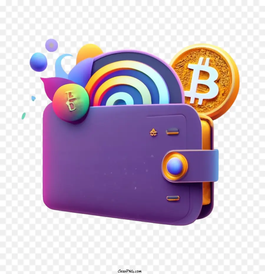 Bitcoin Wallet，Carteira Criptográfica PNG