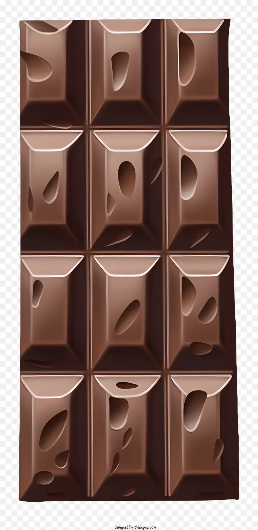 Barra De Chocolate，Lascas De Chocolate PNG