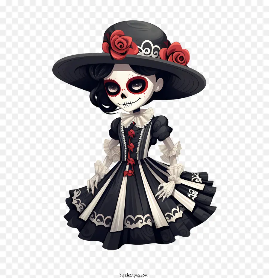 Dia Dos Mortos，Dia Da Mulher Morta PNG