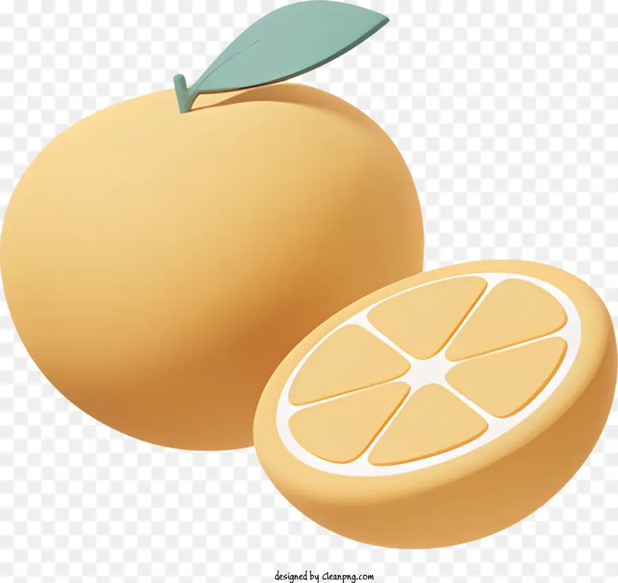 Cartoon De Alimentos，Laranja PNG