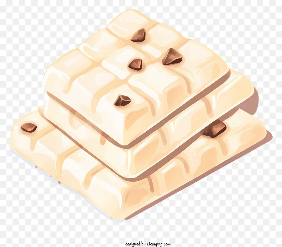 Barras De Chocolate Branco，Chocolate Branco PNG