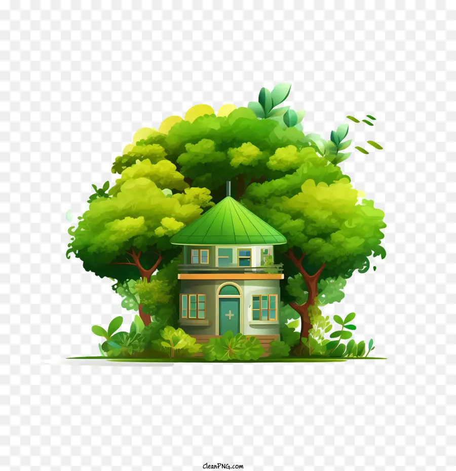 Casa Ecológica，Casa Na árvore PNG