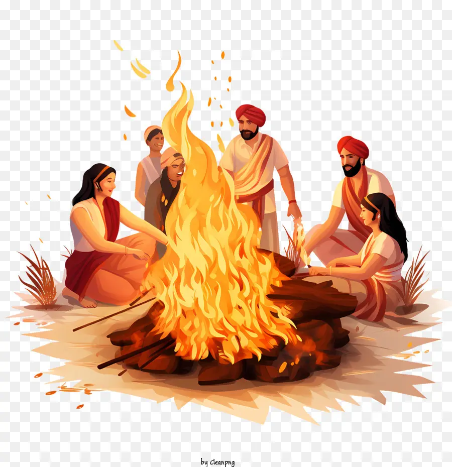 Lohri，Fogo PNG