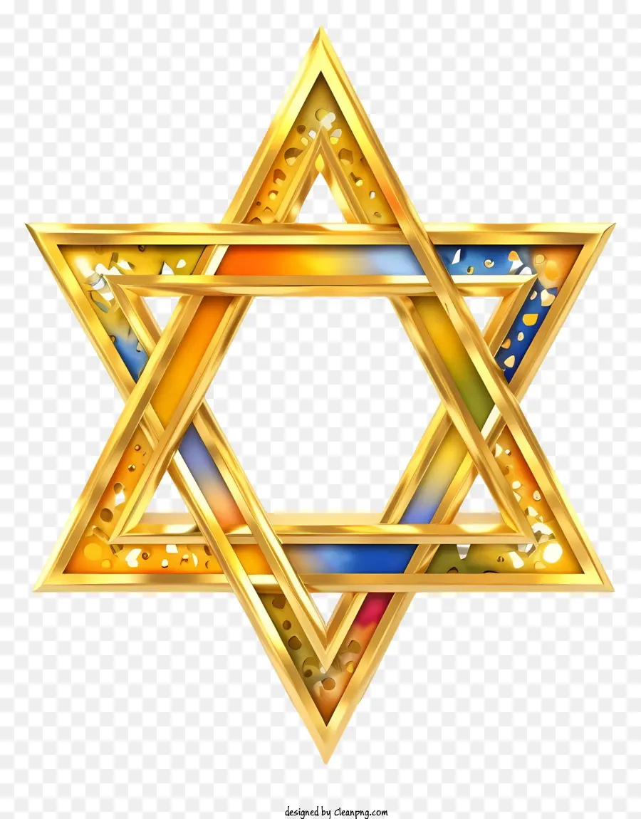 Estrela De Davi，Fé Judaica PNG