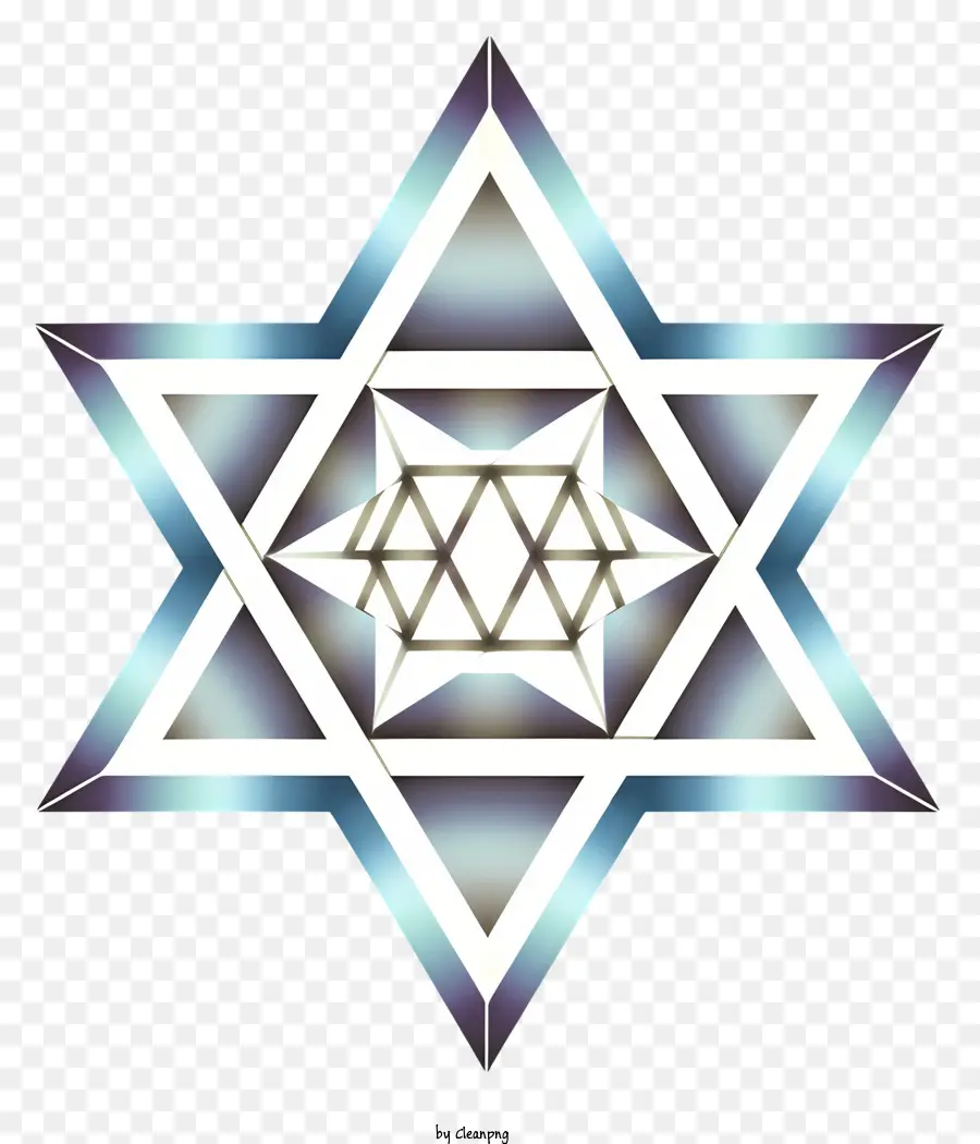 Estrela De Davi，Fé Judaica PNG