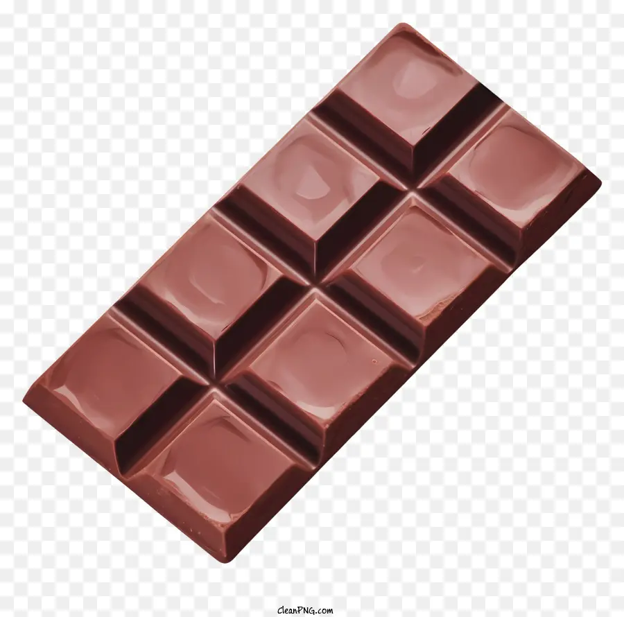 Barra De Chocolate，Chocolate Escuro PNG