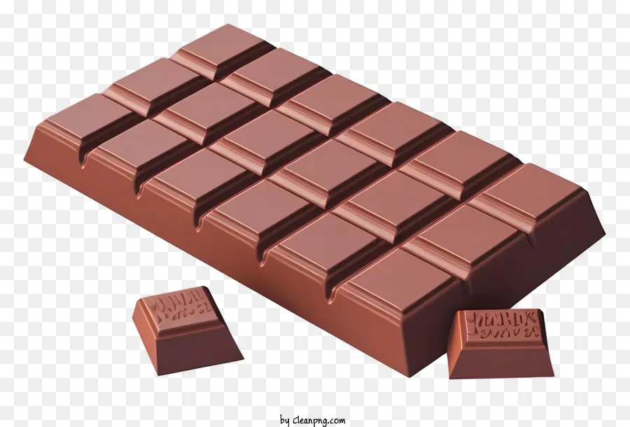 Barra De Chocolate，Doce PNG