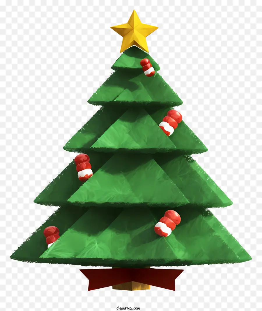 árvore De Natal，Três Dimensões PNG