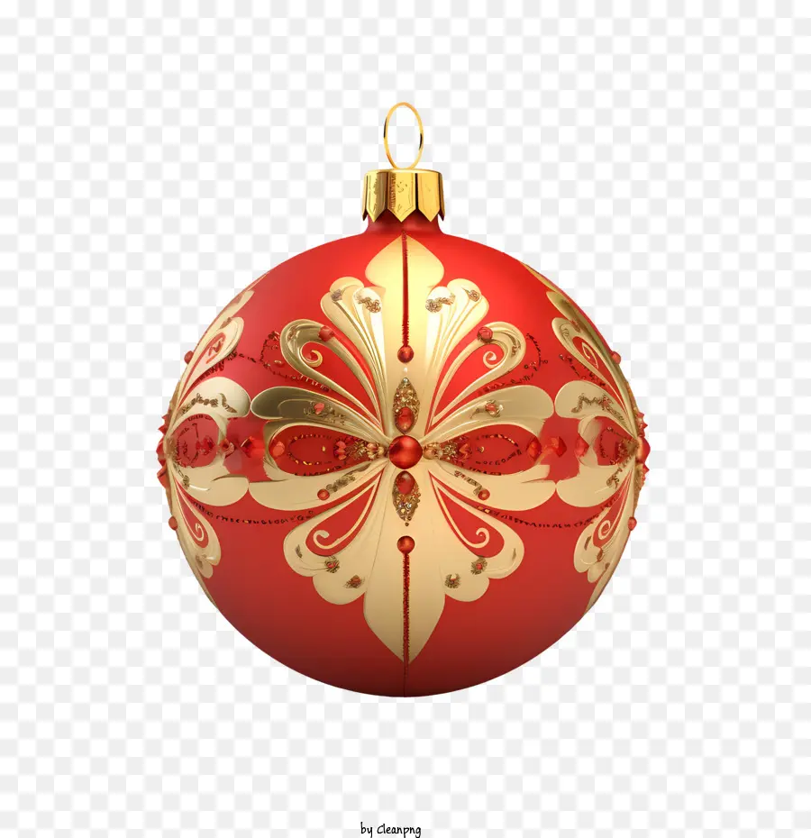 Bola De Natal，Vermelho PNG