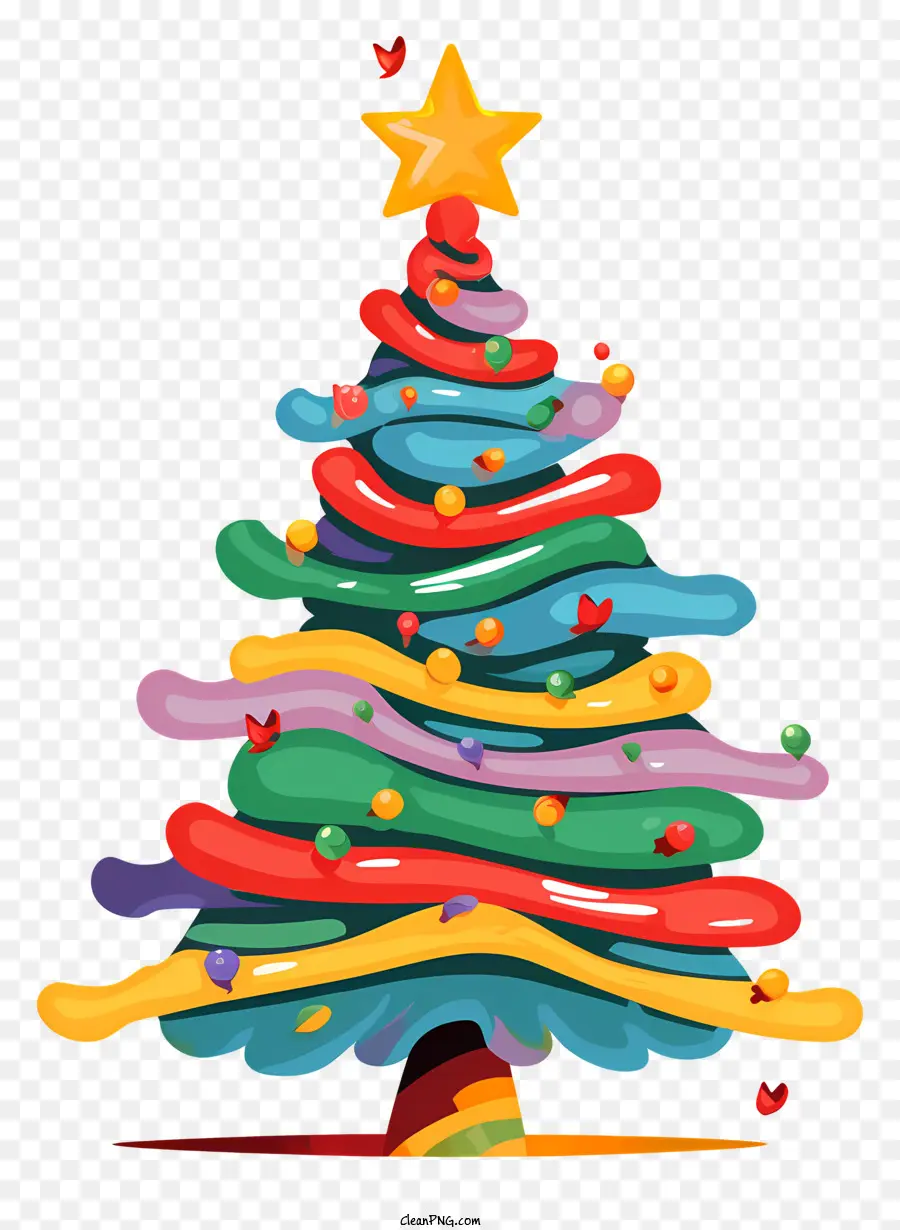 árvore De Natal，Cartoonstyle PNG