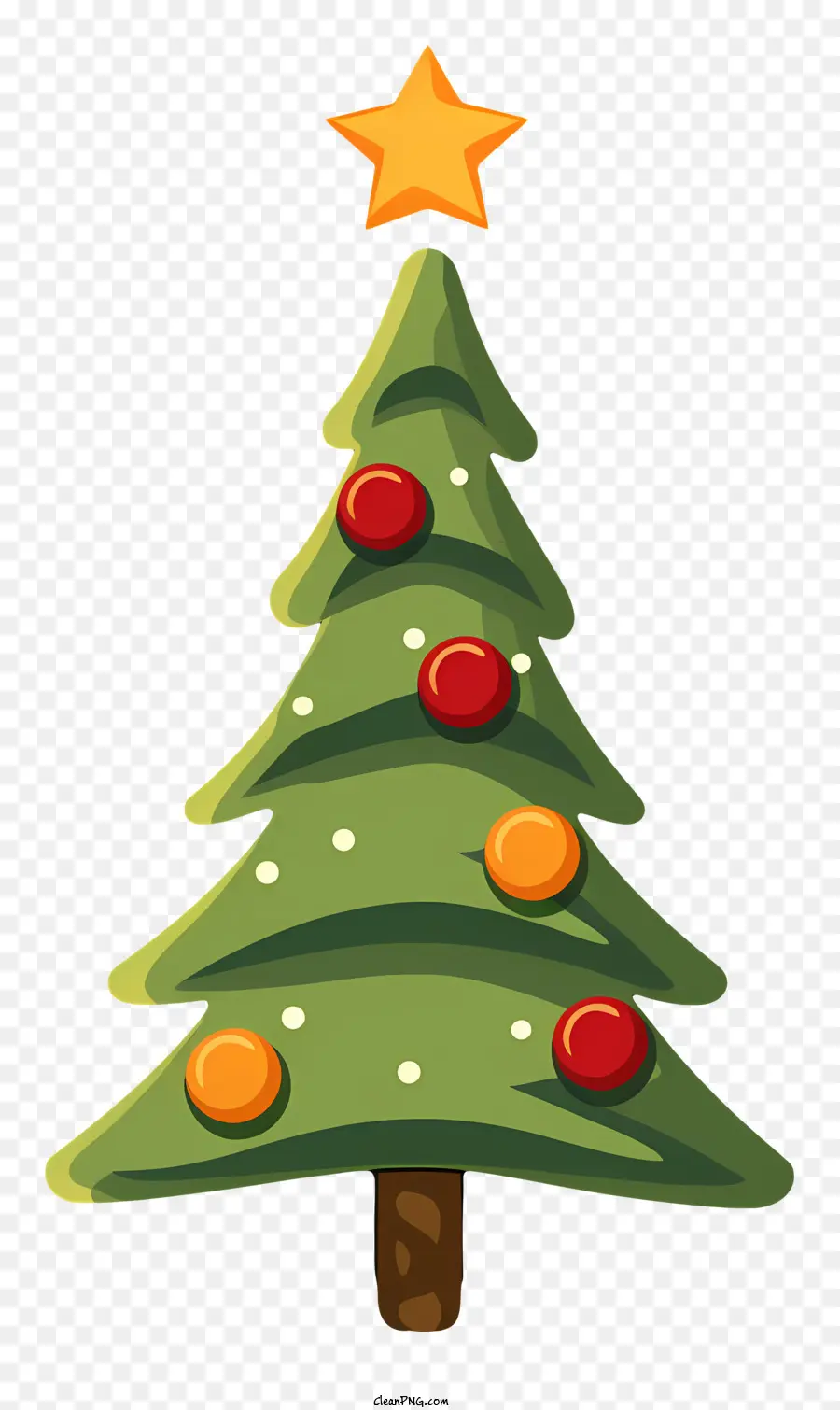 árvore De Natal，Estrela PNG