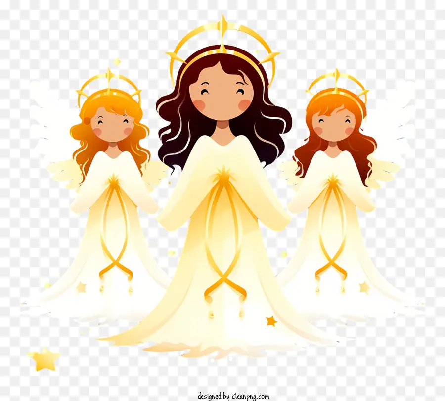 Anjos，Três Anjos PNG